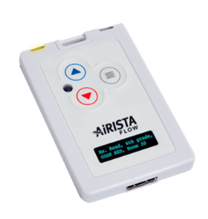 The AiRISTA B4n Staff Safety Tag